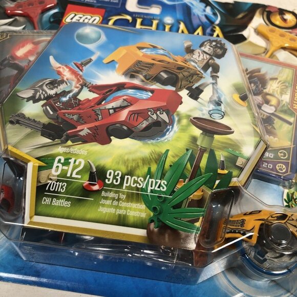 NEW Lego 70113 Chima Speedorz Chi Battles Wakz Longtooth Weapons Game Cards 067 - Picture 3 of 7
